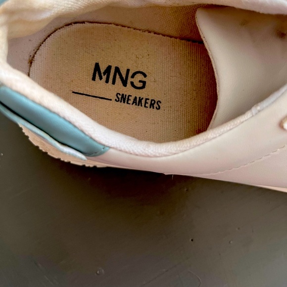 Mango sneakers 39/9 slip on white - Picture 3 of 5